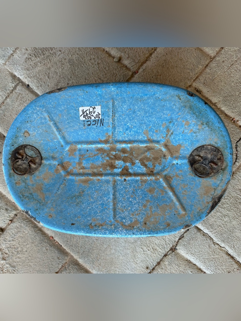 Blue Metal Roaster / Planter
